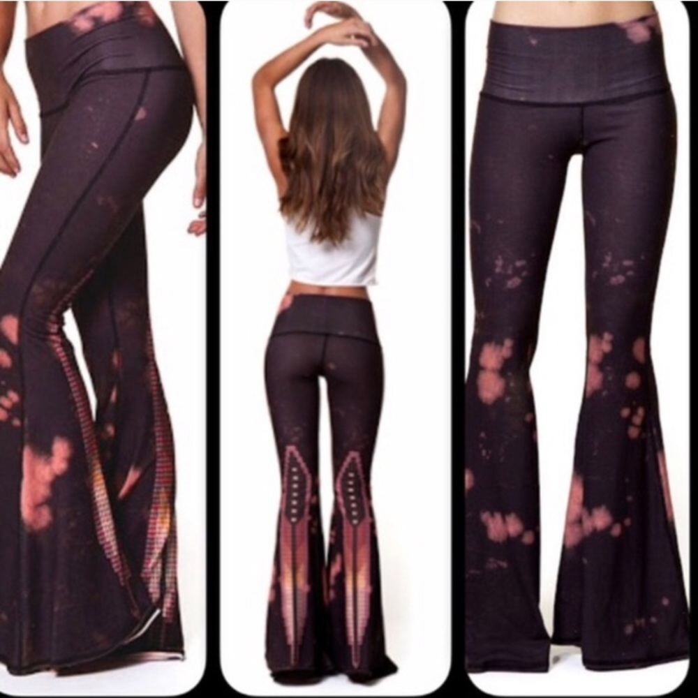 Sacred Teeki Bell Bottoms Small